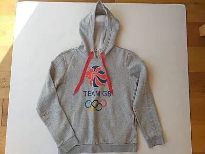 Buy TEAM GB OLYMPIC HOODIE, Womens, 12, Grey, Lion's Head Logo™, Olympic Rings, VGC • 4.99£