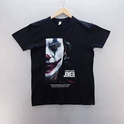Buy The Joker T-Shirt Medium Black Joaquin Pheonix Movie Short Sleeve Crew Neck Mens • 9.49£