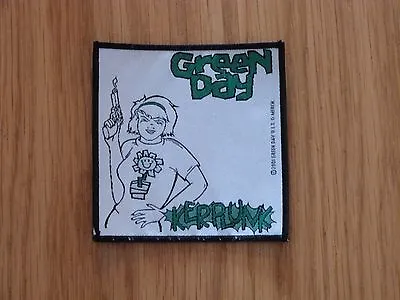 Buy Green Day - Kerplunk (new) Sew On Patch Official Band Merch • 4.75£