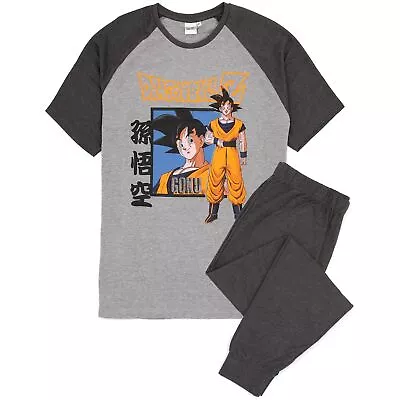 Buy Dragon Ball Z Mens Goku Long Pyjama Set NS7004 • 19.79£
