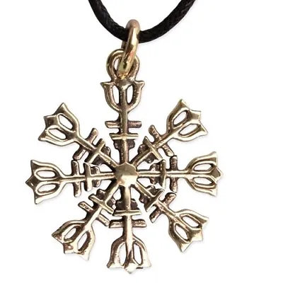 Buy Real Etnox Eagershelm Viking Pendant Bronze Gothic Jewelry - New • 12.36£