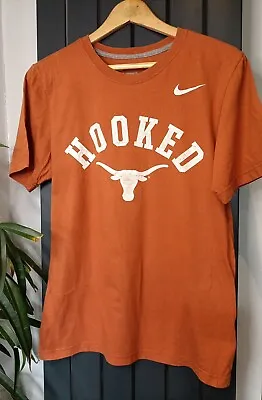 Buy Nike Texas Longhorns Mens T Shirt Hooked Horns Size S Short Sleeve Brown/orange  • 6.99£