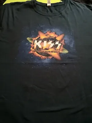 Buy KISS T Shirt Mens L Band Rock The Hottest Show On Earth  • 9£