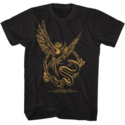 Buy Hunger Games - Boss Fight Simple - Black Front Print Short Sleeve Adult T-Shirt • 64.25£