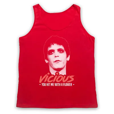 Buy Lou Reed Unofficial Vicious Velvet Underground Rock Adults Vest Tank Top • 18.99£