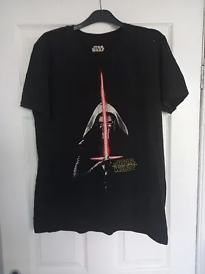 Buy 2015 Star Wars The Force Awakens T-shirt 100% Cotton. Size Large • 4.99£