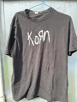 Buy Korn Black XL T Shirt Used Vgc • 5.40£
