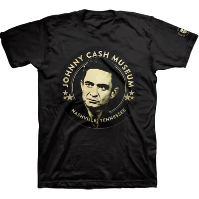 Buy Johnny Cash Mens Short Sleeve T-Shirts Museum 7 Official Merchandise S • 13.95£