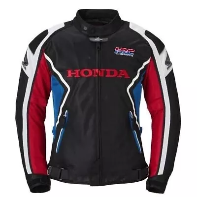 Buy Hrc Motorbike Original Cowhide Leather Jacket With CE Approved Protections • 239£