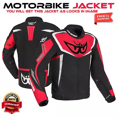 Buy Mens Motorcycle Jackets Textile Cordura Waterproof Armoured Motorbike Jacket CE • 34.99£