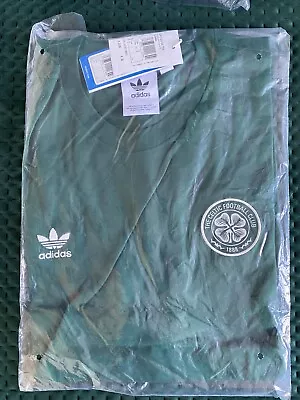 Buy New & Sealed Official Adidas Originals Celtic FC Top T-Shirt Green • 34.95£