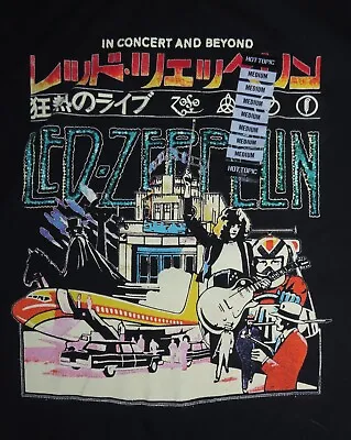 Buy LED ZEPPELIN In Concert And Beyond (MED) T-Shirt W/ Tags JIMMY PAGE ROBERT PLANT • 28.45£