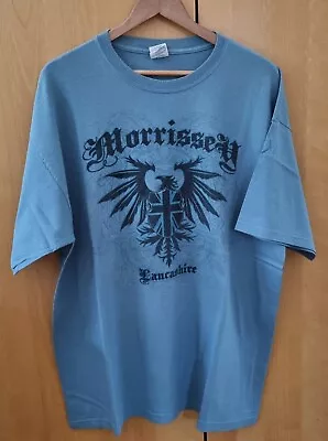 Buy Morrissey T-shirt - 2009 Tour - Official - Rare - Lancashire • 15£