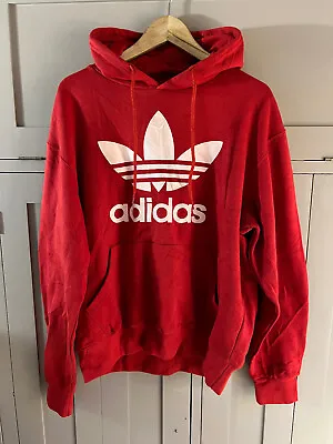 Buy Adidas Originals Trefoil Men's Pullover Hoodie | Red/white | Large | BR4164 | • 30£