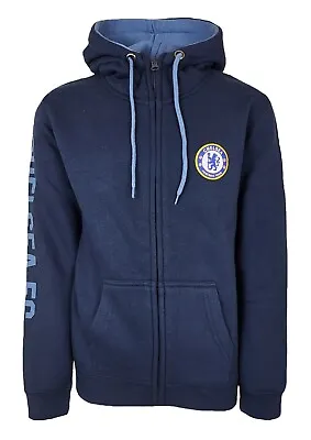 Buy Official Chelsea FC Football Hoodie Boys 10 11 Years Kids Full Zip Hooded Top • 16.99£