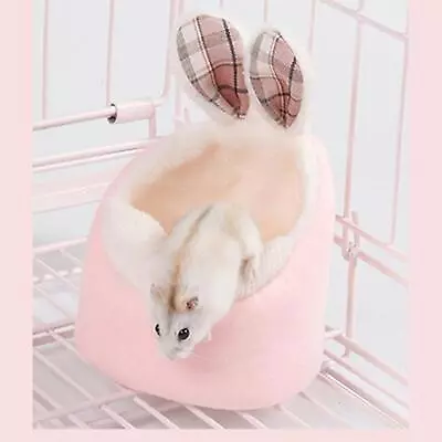 Buy 2-6pack Guinea Pig House Warm Bed Slippers Hamster Nest For Hamster Rat • 11.03£