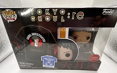 Buy Funko POP! Tokyo Ghoul: RE Toru Mutsuki Pop And Black Tee 2XL GameStop Exclusive • 28.49£