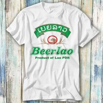 Buy Beerlao Beer Laos Asia Product Of Lao PDR T Shirt Meme Gift Top Tee Unisex 550 • 6.35£