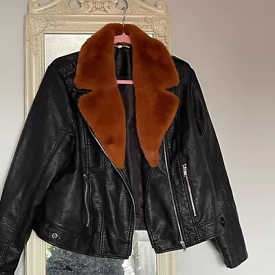 Buy Red Herring Faux Leather Biker Jacket  • 15£
