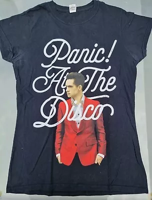 Buy Womens Panic At The Disco T Shirt Official Fitted MEDIUM  • 12.99£