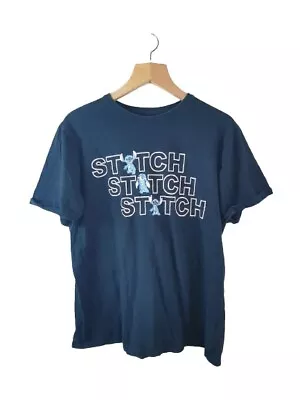 Buy Disney Stitch Womens Ladies Black Basic Tunic T-Shirt Top Size 12/14UK Regular  • 9.95£