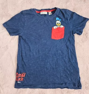 Buy 6-8 Years Disney Donald Duck T- Shirt From H&m • 3£