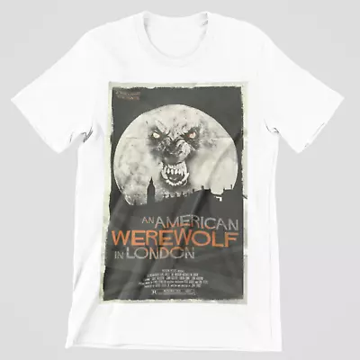 Buy An American Werewolf In London T-shirt - Mens & Women's Official Horror 80s  • 5.99£