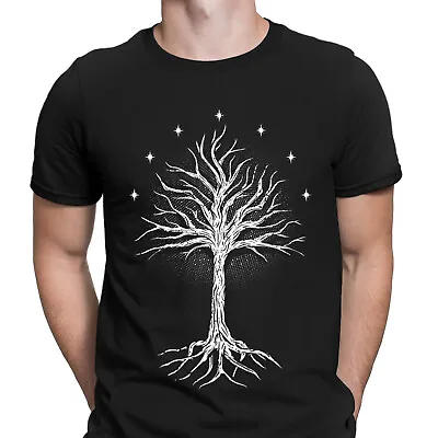 Buy White Tree Of Gondor The Hobbit Lover Novelty Mens T-Shirts Tee Top #NED • 13.49£