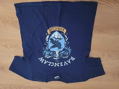Buy Unisex Kids Harry Potter Ravenclaw Crest Navy Blue T-shirt Size L (age 9-10) • 7.50£