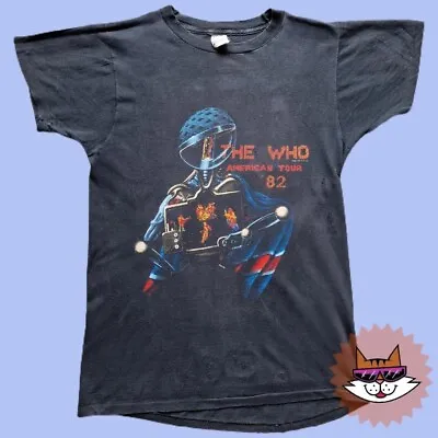 Buy 1982 The Who American Tour T Shirt • 110£