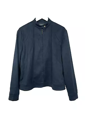 Buy Viyella Womens Short Jacket Green Lightweight Band Collar Zip Through Size UK 18 • 29.99£