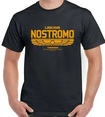 Buy NOSTROMO T-SHIRT Mens Alien Movie USCSS Weyland-Yutani Film Covenant Prometheus • 10.99£