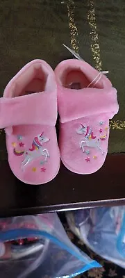 Buy Gorgeous Unicorn Slipers. Size 7.  Infant Child Size. 2 Of 2  • 0.99£
