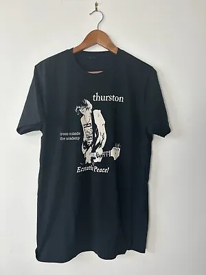 Buy 2007 Thurston Moore (Sonic Youth) Original  'Ecstatic Peace Band T-Shirt • 25£