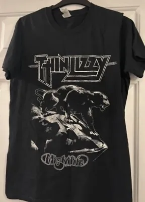 Buy Thin Lizzy T Shirt Nightlife Irish Rock Band Merch Tee Size Small Phil Lynott • 13.50£