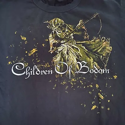 Buy 2011 Children Of Bodom The Ugly World Tour Shirt Size Large • 20.74£