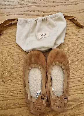Buy Ugg Ballet Flat Foldable Slippers With Bag Uk5.5 • 27.50£