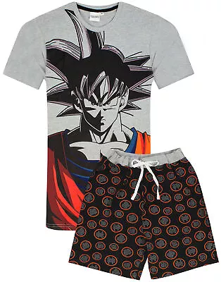 Buy Dragon Ball Z Black Short Sleeve Short Leg Pyjama Set (Mens) • 22.99£