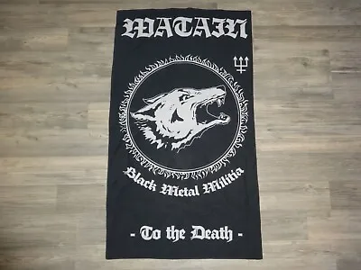 Buy Watain Flag Flagge Black Metal Mgla Venom 666 • 25.69£