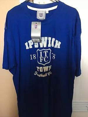 Buy Ipswich Town Football T-Shirt Founded 1878 - Brand New With Tag Punch • 12.99£