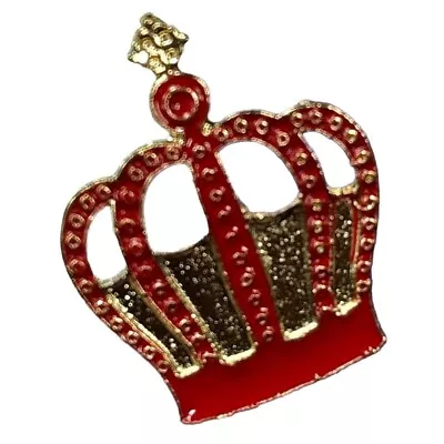 Buy Queen Hearts Crown Lapel Pin Alice Wonderland Brooch Accessories Jewelry Badge • 10.42£