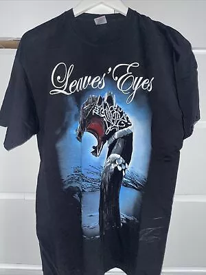 Buy LEAVES EYES Tee Shirt  Tour T Shirt XL Tour Memorabilia • 25£