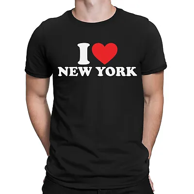 Buy I Love Heart New York NYC Funny Valentines Gift Novelty Mens T-Shirts Top #ILD • 9.99£