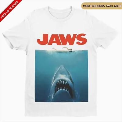 Buy Jaws T Shirt Unisex Movie Poster 70s 80s Shark Movie Film Retro Movie Tee Meg • 8.99£