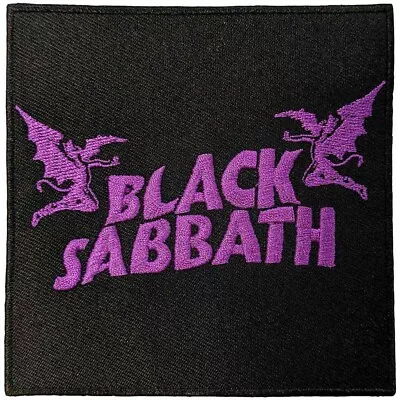 Buy BLACK SABBATH Iron-On Patch: WAVY LOGO & DAEMONS: Official Lic Merch Gift £pb • 4.25£