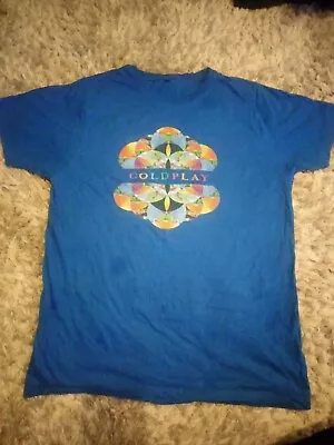 Buy Coldplay T Shirt Size Medium By Continental  • 20£