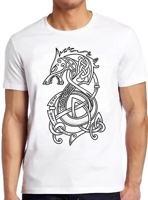 Buy Wolf Emblem Viking Warriors Meme Cult Movie Music Funny Gift Tee T Shirt M891 • 6.35£