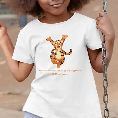 Buy Tigger Quote T-Shirt - Wonderful Thing About Tiggers I'm The Only One Book Day • 7.99£
