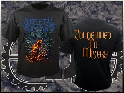 Buy SKELETAL REMAINS - Condemned To Misery TS NEW, Old School Death Metal, GRUESOME • 19£