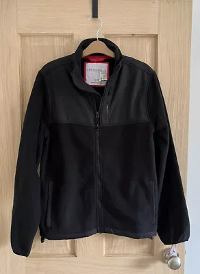 Buy New Fleece Teddy Jacket Jumper Size XS 8 Black Aeropostale Warm Cosy Zip Collar • 14£